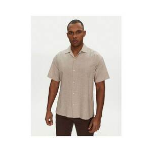 Camasa barbati Jack Jones - 12268967 - Bumbac/In - Bej - Bej imagine