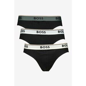 Set de chiloti cu logo - 3 perechi - Negru stins imagine