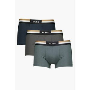 Set de boxeri Motion - 3 perechi - Verde inchis/Albastru ultramarin/Gri inchis imagine