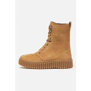 Ghete de piele nabuc Torhill - Caramel imagine