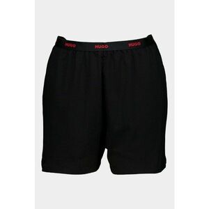 Pantaloni de pijama cu banda logo in talie - Negru imagine