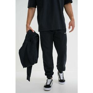 Pantaloni de trening cu talie elastica - Negru stins imagine