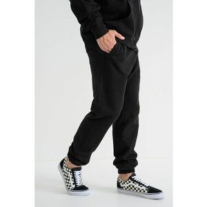 Pantaloni de trening cu talie elastica - Negru imagine