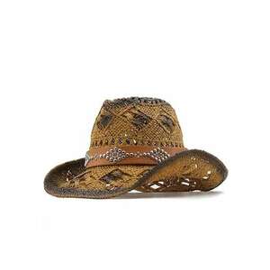 Palarie dama - de vara - stil cowboy - Falka - Maro imagine
