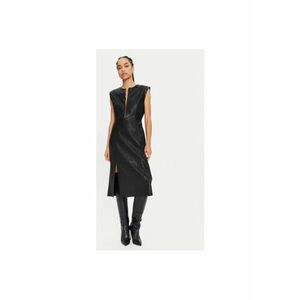 Rochie Dama - 304010217 - Piele naturala - Negru - Negru imagine