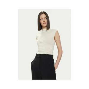 Tricou dama - 304351600 - Viscoza - Bej - Bej imagine