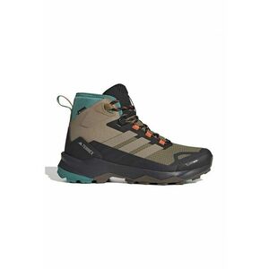 Ghete mid-cut pentru drumetii Sky Chaser - Negru stins/Portocaliu mandarina/Maro taupe deschis imagine