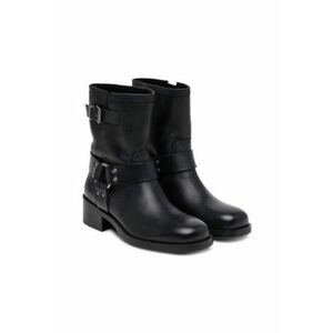 Botine dama 305437495 - Piele naturala - Negru - Negru imagine