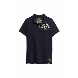 Tricou polo Vintage Athletic - Bleumarin imagine