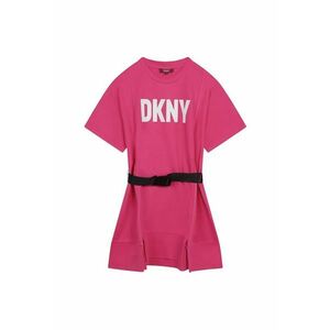 Rochie sport cu o curea - Alb/Roz imagine