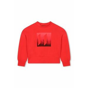 Bluza sport cu imprimeu logo - Rosu imagine
