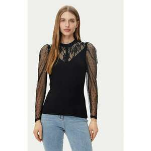Bluza dama - 305253644 - Viscoza/Poliamida - Negru - Negru imagine