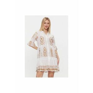 Rochie dama - 303756710 - Bumbac - Alb - Alb imagine