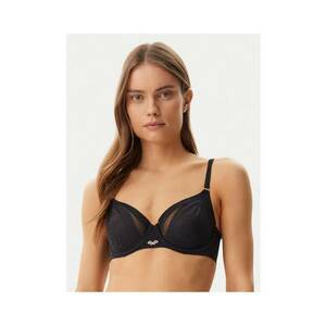 Sutien dama - 304889134 - Bumbac/Elastan - Negru - Negru imagine