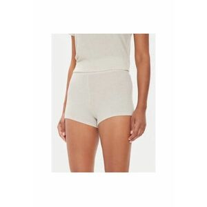 Pantaloni scurti dama - 303927400 - Modal/Lana - Bej - Bej imagine