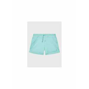 Pantaloni scurti fete - 301771104 - Bumbac - Albastru - Albastru imagine