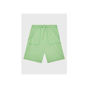 Pantaloni scurti baieti - 301775638 - Poliester/Bumbac - Verde - Verde imagine