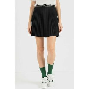 Fusta mini cu pliuri - Negru imagine