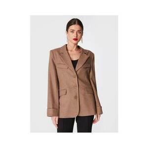 Sacou Dama - 301414308 - Viscoza - Lana - 38 - Maro imagine