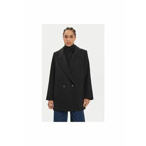 Palton dama - 304213397 - Lana/Poliamida - Negru - Negru imagine