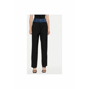 Pantaloni dama - 304280344 - Poliester/Viscoza - Negru - Negru imagine