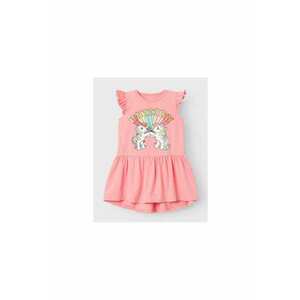 Rochie fete - 523336 - Roz - Bumbac - Roz imagine