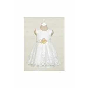Rochie fete - 302199532 - Poliester - Alb - Alb imagine