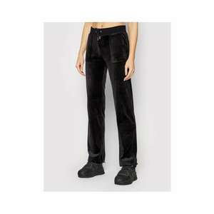 Pantaloni dama - 209146318 - Poliester - Negru imagine