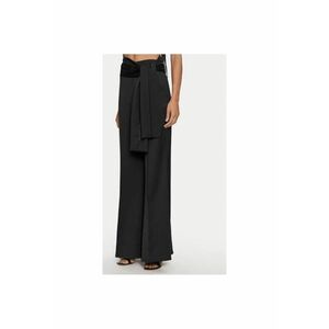 Pantaloni dama - 304687051 - Poliester reciclat/Poliester - Negru - Negru imagine