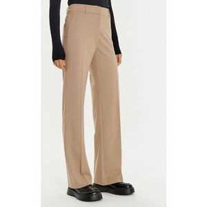 Pantaloni dama - 304937781 - Poliester/Rayon - Bej - Bej imagine