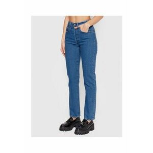 Blugi dama - 300349519 - Bumbac - Albastru - Albastru imagine