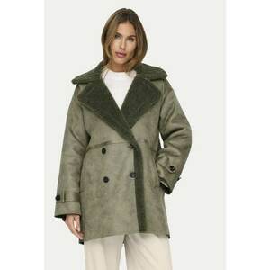 Cojoc dama - 304498657 - Piele ecologica - Verde - Verde imagine