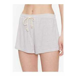 Pantaloni scurti de pijama dama - 301704416 - Modal - Gri - Gri imagine