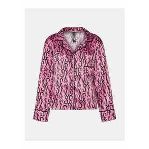 Bluza de pijama dama - 302999613 - Poliester - Roz - Roz imagine