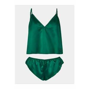 Pijama dama - 302999125 - Poliester - Verde - Verde imagine