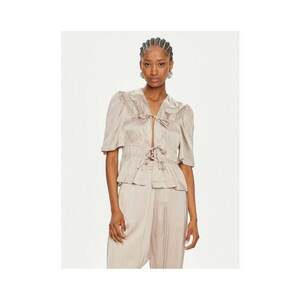 Bluza dama - 304000317 - Viscoza - Bej - Bej imagine