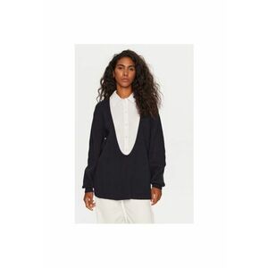 Pulover dama - 304549182 - Bumbac - Albastru - Albastru imagine