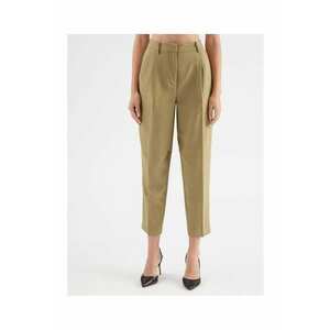 Pantaloni dama - 302774494 - Poliester reciclat/Viscoza - Verde - Verde imagine