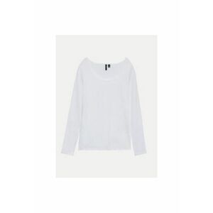 Bluza dama - 304785696 - Bumbac - Alb - Alb imagine