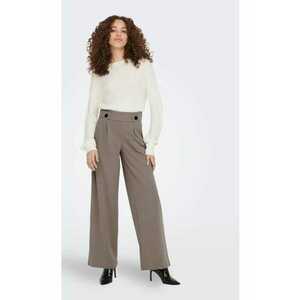 Pantaloni dama - 301833079 - Poliester - Bej0 imagine