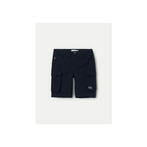 Pantaloni scurti baieti - 304014703 - Bumbac - Albastru - Albastru imagine