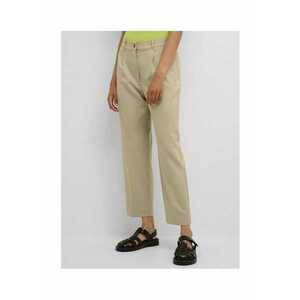 Pantaloni dama - 302183739 - Poliester/Viscoza - Bej - Bej imagine