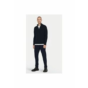 Pulover barbati - 304511677 - Bumbac/Nylon - 2XL INTL - Albastru imagine