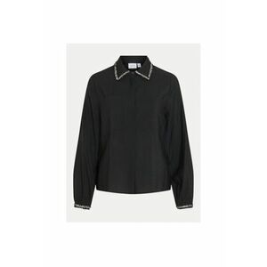 Camasa dama - 304768361 - Viscoza - Negru imagine
