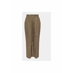 Pantaloni dama - 303321376 - In/Viscoza - Maro imagine