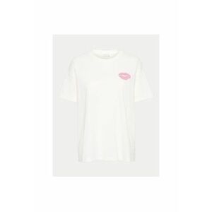 Tricou dama - 303964894 - Bumbac - Bej - Bej imagine