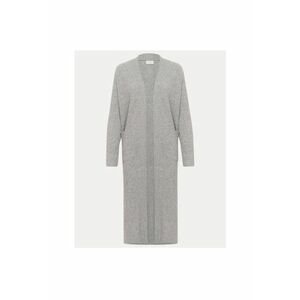Cardigan dama - Poliester reciclat/Poliamida - Gri - Gri imagine