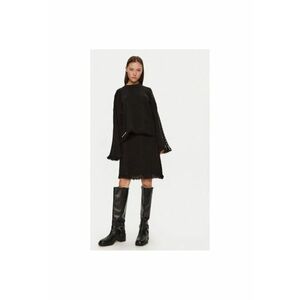 Fusta dama - 304177118 - Acril/Poliester/Nylon - Negru - Negru imagine