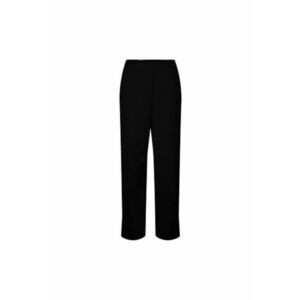 Pantaloni dama - 302597987 - Poliester reciclat/Viscoza - Negru - Negru imagine