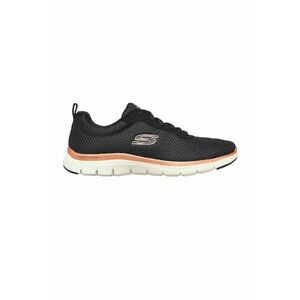 Pantofi sport de plasa Flex Appeal 4.0 - Negru/Roz somon imagine